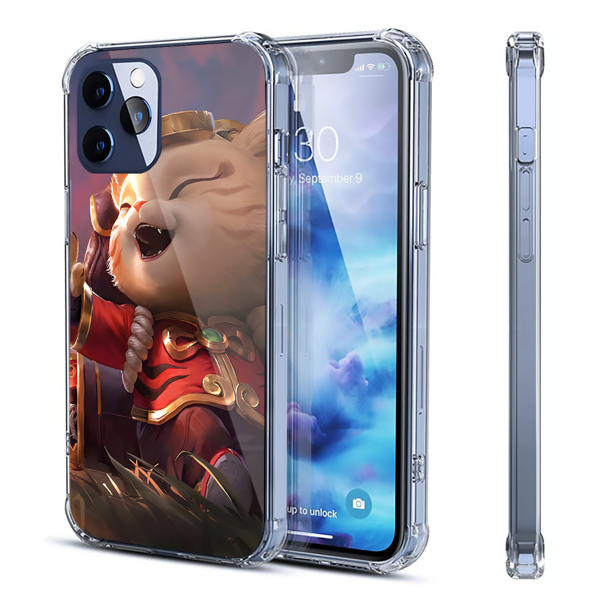 リーグ・オブ・レジェンド League of Legends LOL 【iPhone 12シリーズ対応】透明スマホケース（クリアソフトケース）